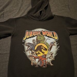 H&M Black Hoodie with Jurassic World Logo